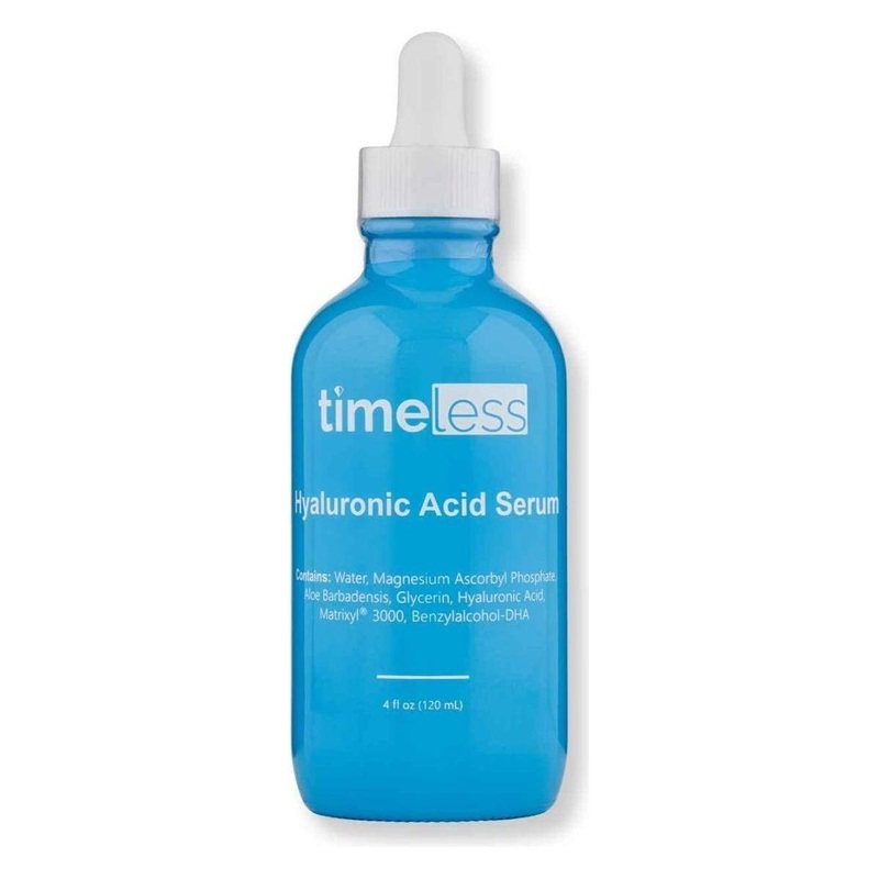 Timeless Skin Care Hyaluronic Acid Vitamin C Serum  120ml | Brighten, Hydrate & Smooth
