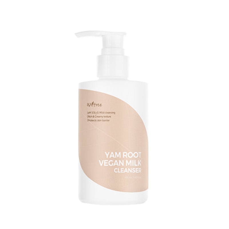 Isntree Yam Root Vegan Milk Cleanser  220ml | Gentle, Hydrating Cleanser for Sensitive Skin