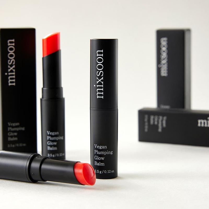 Mixsoon Vegan Plumping Glow Balm  3.5g | Hydrating, Tinted Lip Plumper