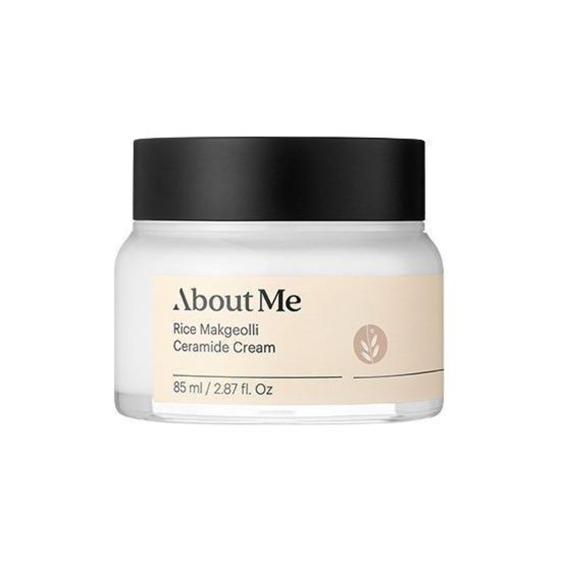 About Me Rice Makgeolli Ceramide Cream  Deep Hydration & Barrier Repair (85ml)