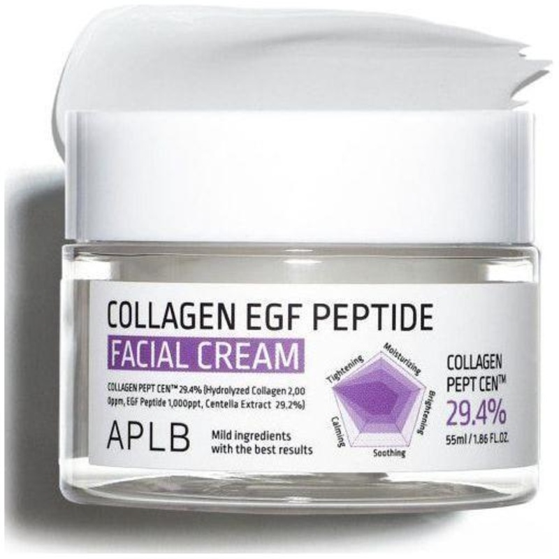 APLB Collagen EGF Peptide Facial Cream  50ml | Firming, Hydrating & Anti-Aging Moisturiser