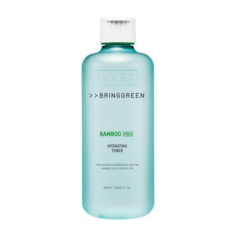 BRINGGREEN Bamboo Hyalu Hydrating Toner – 500ml | Intense Hydration & Skin Soothing