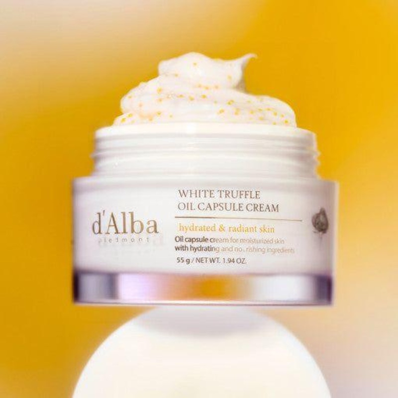 d’Alba White Truffle Oil Capsule Cream | Brightening & Anti-Wrinkle Vitamin Moisturiser