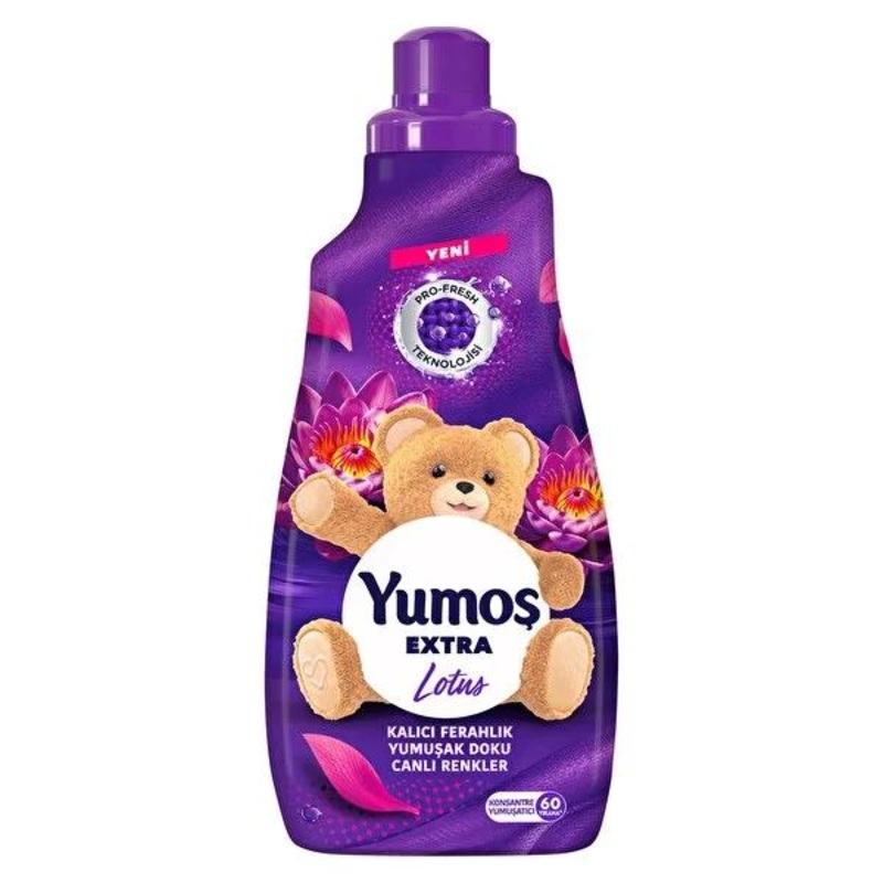 Yumo_ Lotus Laundry Softener: Long-Lasting Freshness & Color Protection – 60 Loads. Best Smelling Fabric Softener