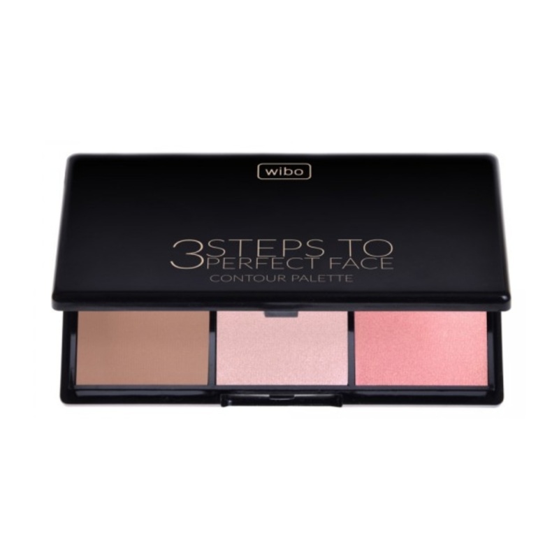 Wibo 3 steps perfect face contour palette light