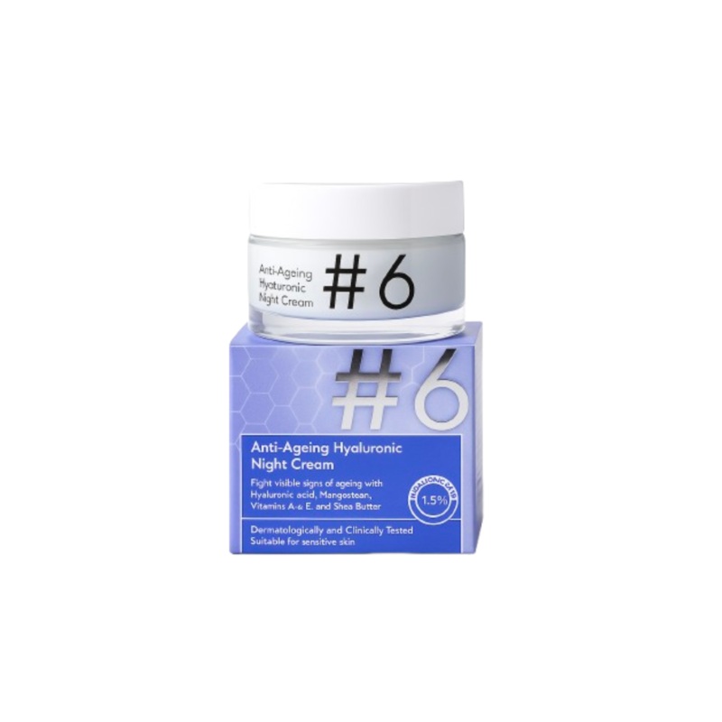 #6 Anti-Ageing Hyaluronic Night Cream