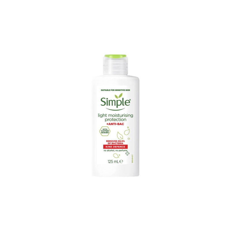 Simple Light Moisturising Protection +Antu-Bac