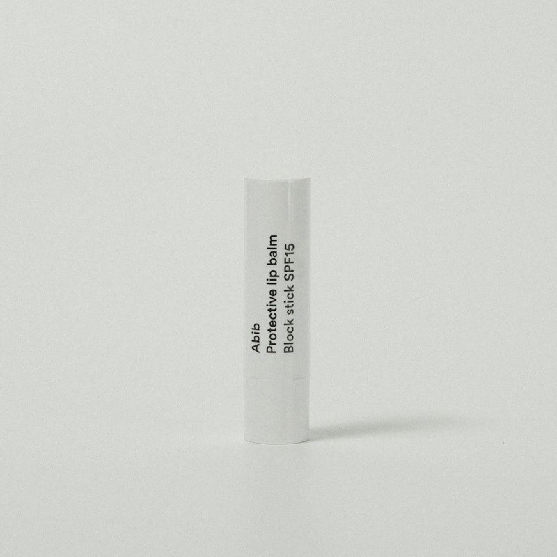 Abib Protective Lip Balm Block Stick SPF15  3.3g | All-Day Lip Moisture + Sun Protection
