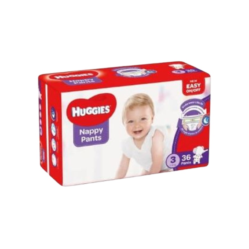 Huggies Nappy Pants 3 7-12Kg 36Pants