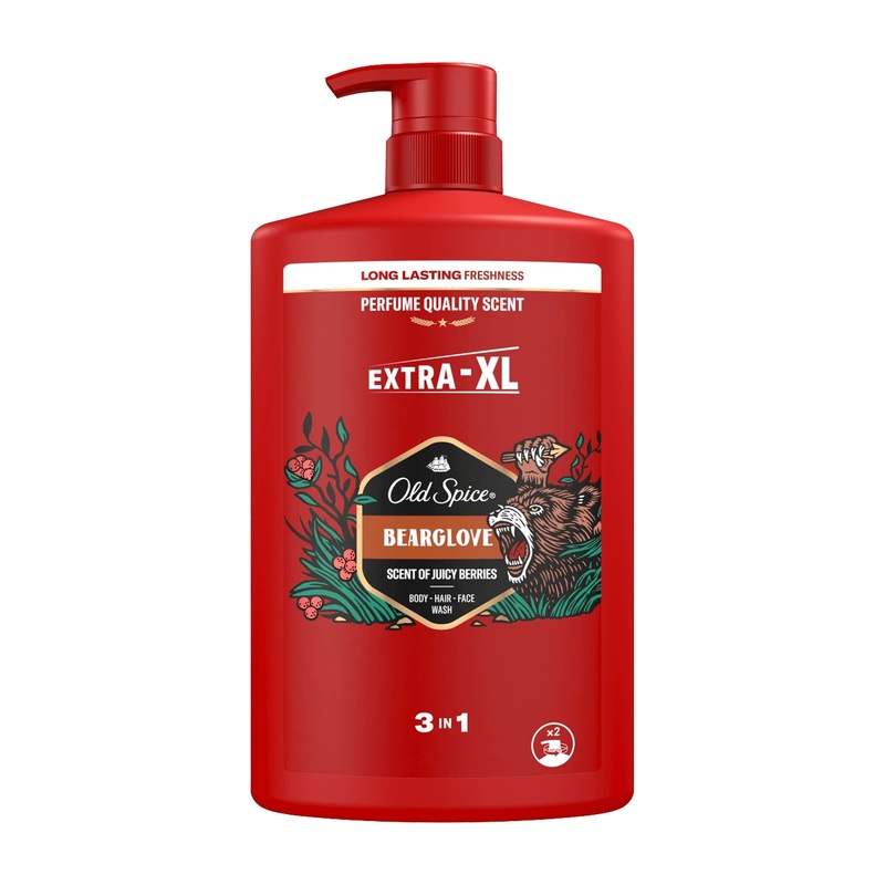 Old Spice Bearglove shower gel, 1000 mL