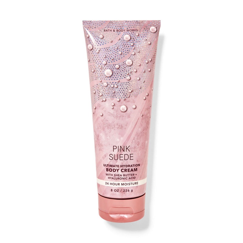 Bath And Body Works Ultimate Hydration Body Cream 226g – Pink Suede