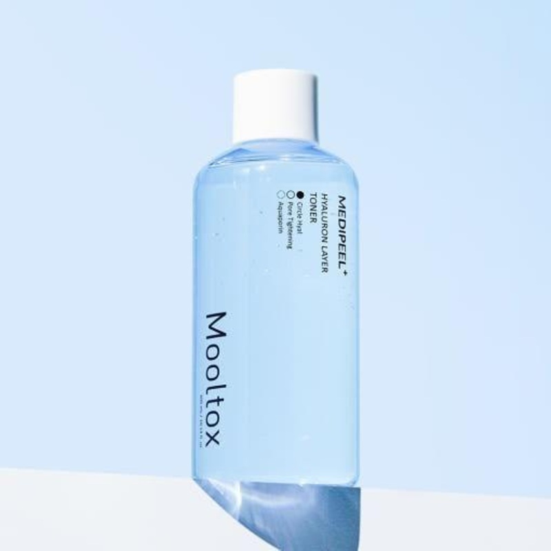 MEDIPEEL Hyaluronic Acid Layer Mooltox Toner (300ml) | Deep Hydration & Pore Tightening