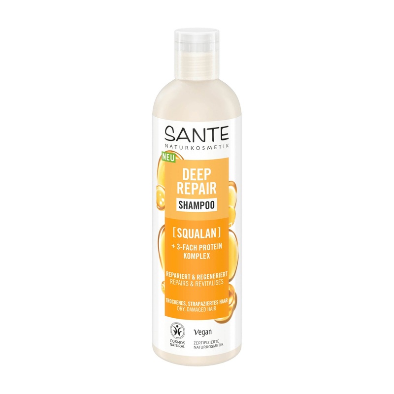 SANTE NATURKOSMETIK Deep Repair shampoo, 250 mL