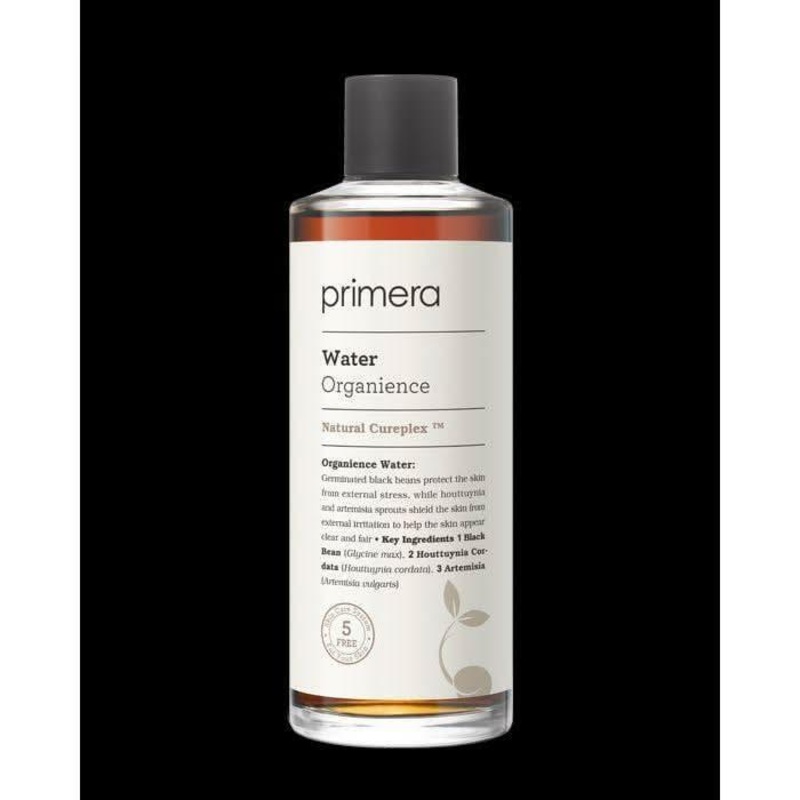 primera Organience Water  180ml | Revitalising, Hydrating Toner with Germinated Black Rice & Artemisia