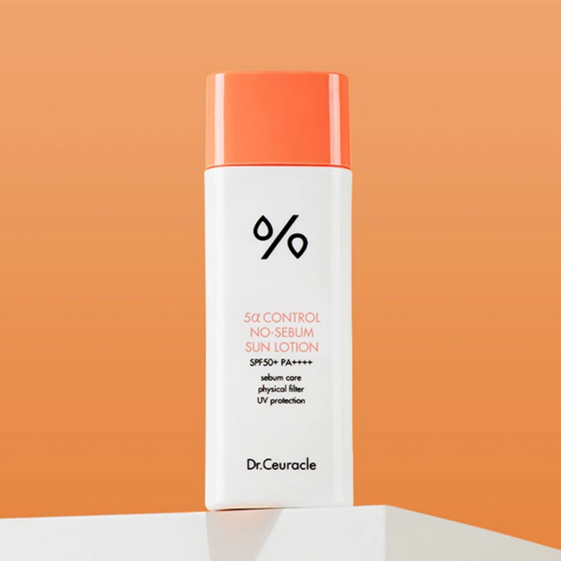 [Dr.Ceuracle] *renewal* 5 Control No-Sebum Sun Lotion 50ml expiry 2/26