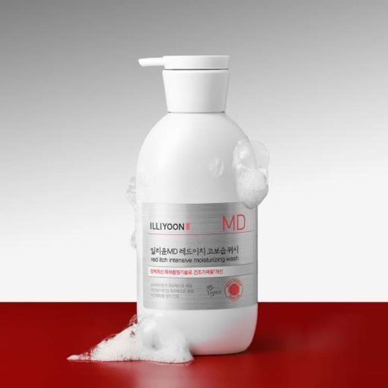 ILLIYOON Red Itch Intensive Moisturizing Wash  Gentle Body Wash for Sensitive Skin (470g)