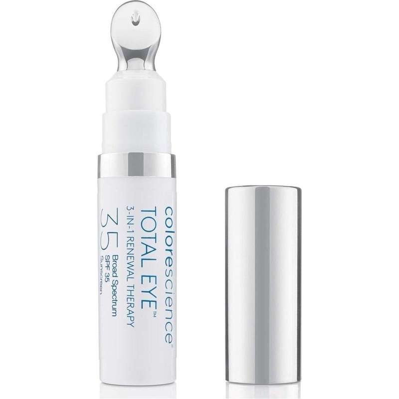 Colorescience Total Eye 3-in-1 Renewal Therapy SPF 35  7ml | Brighten, Protect & Revive Tired Eyes Fair