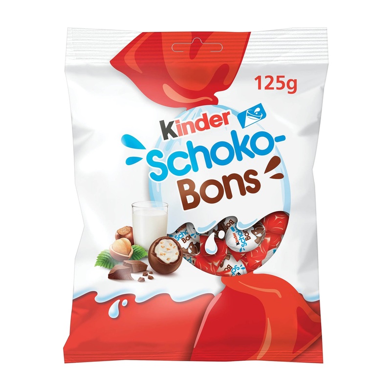 kinder Schoko-Bons milk chocolate, 125 g
