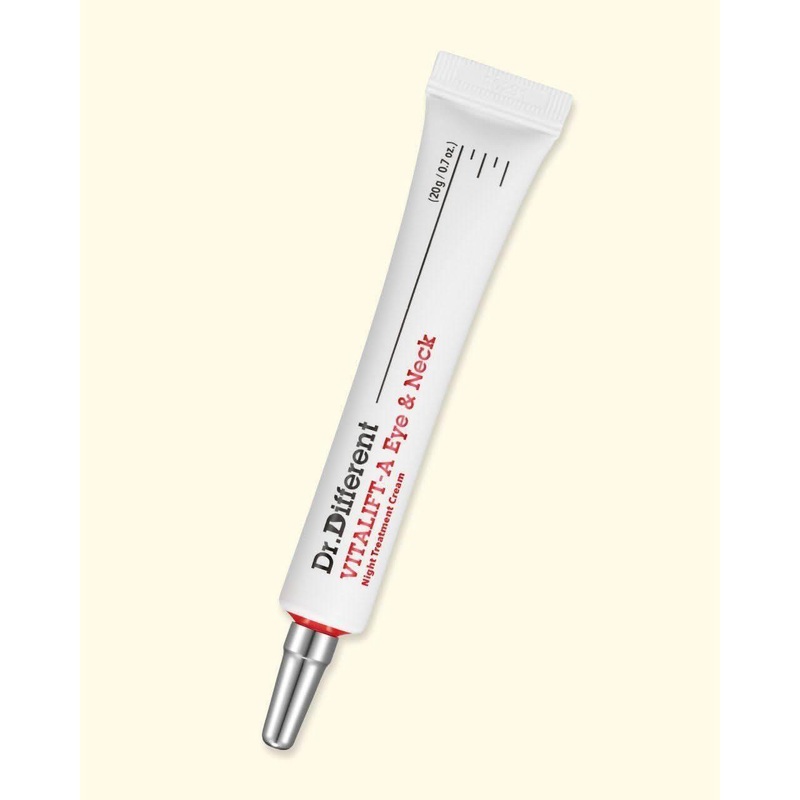 Dr. Different VITALIFT-A Eye & Neck 20g | Retinal & Niacinamide Firming Treatment