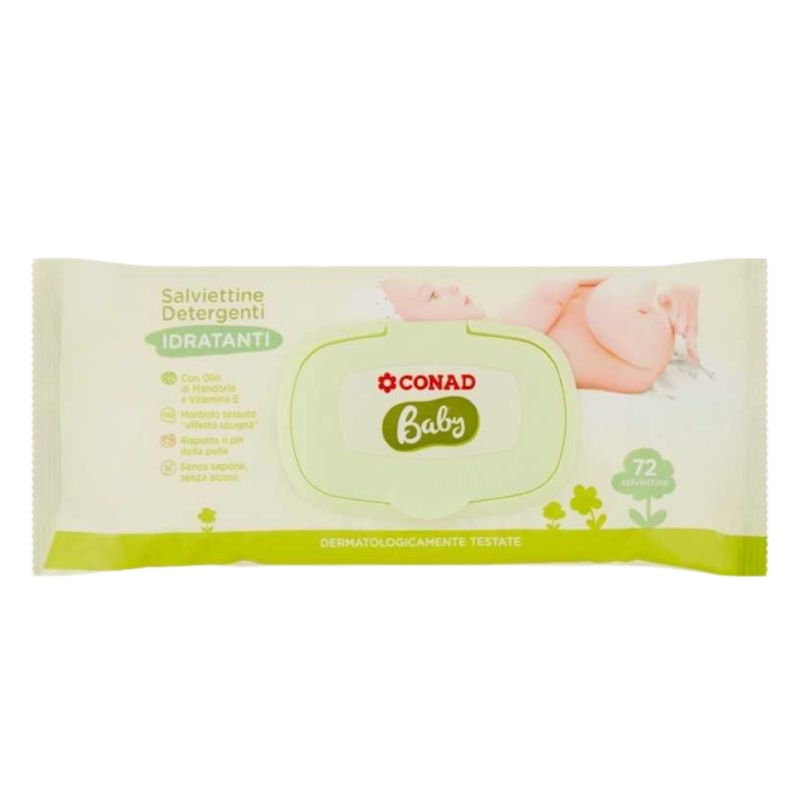 Conad Idratanti Baby Wipes 72PCS