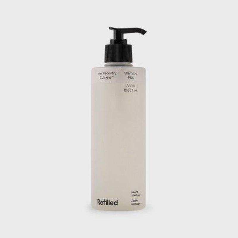 Refilled Hair-Recovery Cytokine Shampoo Plus  380ml | Density-Boosting, Hair-Regenerating, Pregnancy-Safe Shampoo Moisture