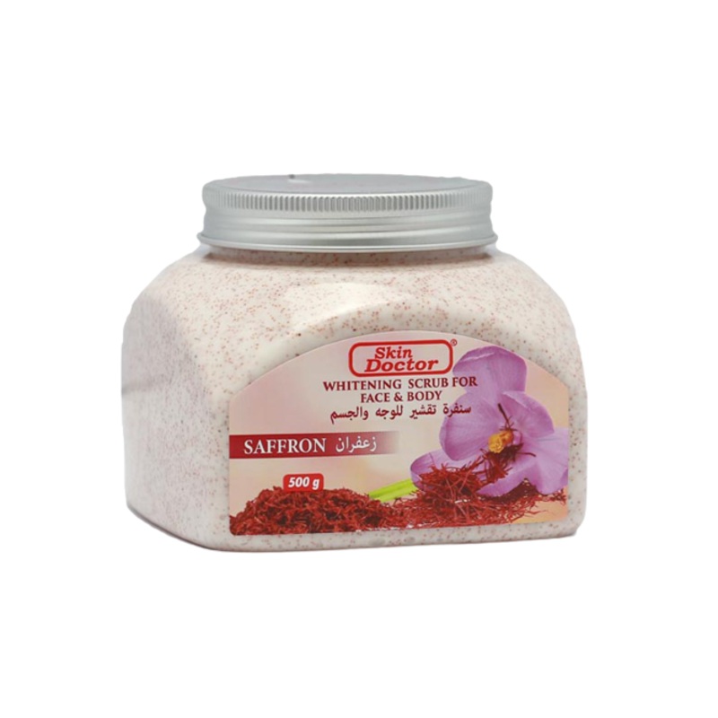 Skin Doctor Saffron Whitening Scrub 500ML