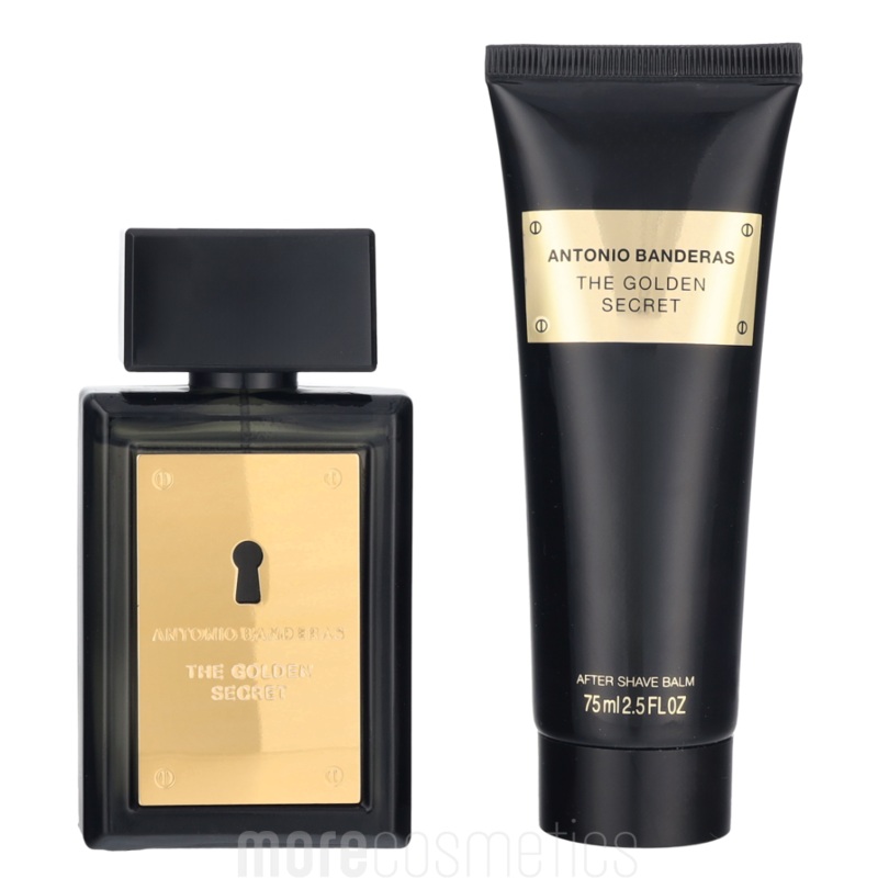 A. Banderas The Golden Secret Giftset Edt Spray 50 ml/After Shave Balm 75 ml