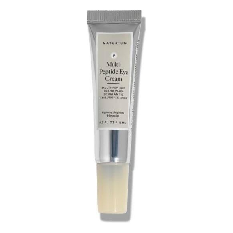 Naturium Multi-Peptide Eye Cream  15ml | Hydrating & Firming Eye Treatment with Matrixyl 3000 + Argireline