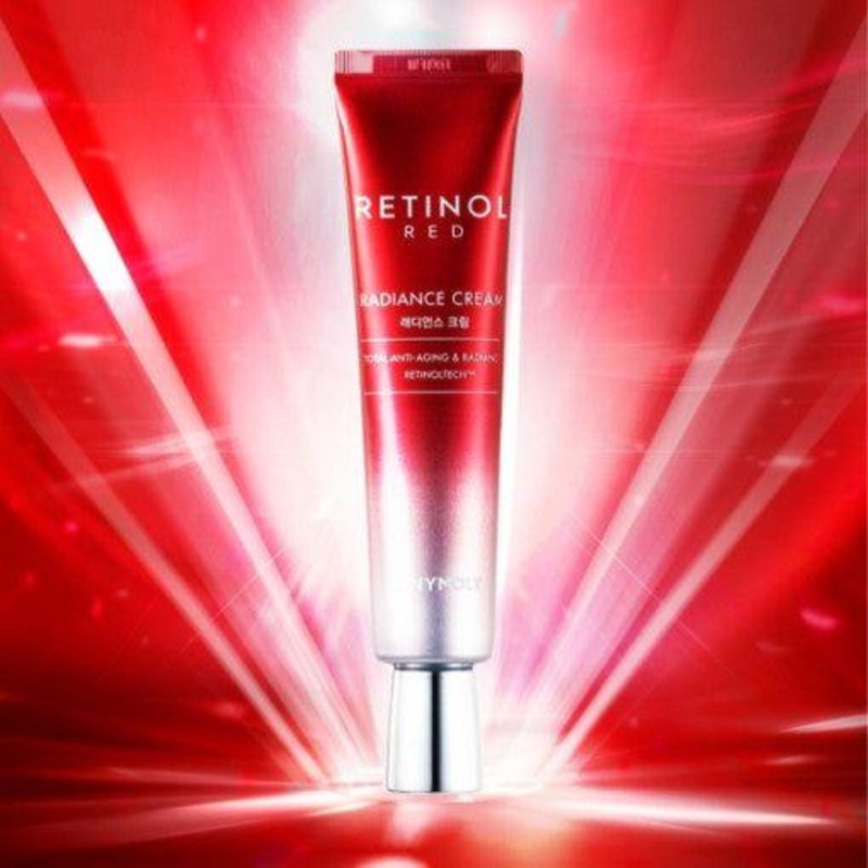 TONYMOLY Red Retinol Radiance Cream  30ml | Anti-Aging, Brightening & Firming Retinol Moisturiser