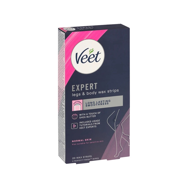 Veet Wax Strips For Normal Skin – Pack Of 20