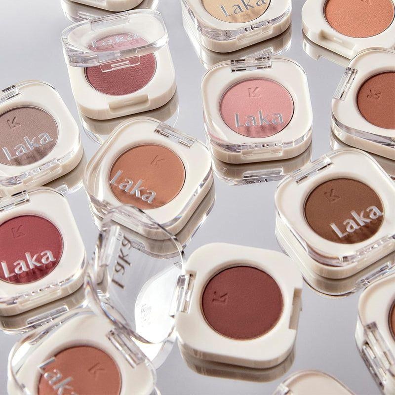 LAKA Mono Eyeshadow | Matte & Glitter Shades for Expressive Eye Looks 901 Teddy