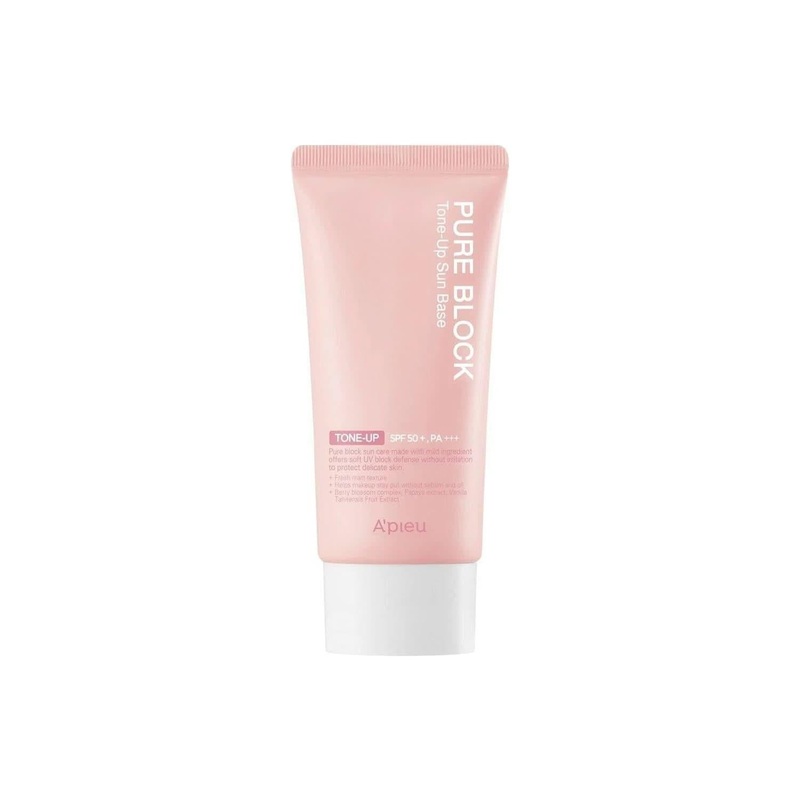 A’pieu Pure Block Tone-Up Sun Base SPF50+/PA+++  Brightening & Lightweight (50ml)