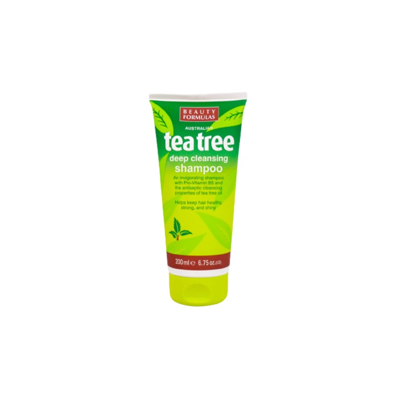 Beauty Formulas Tea Tree Deep Cleansing Shampoo