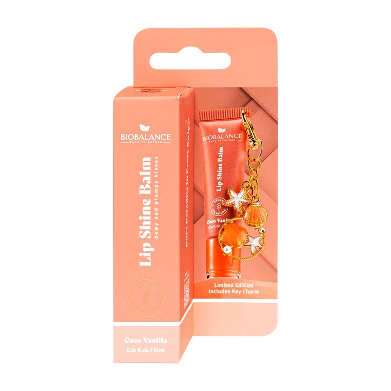 Biobalance Coco Vanilla lip shine balm, 10 mL