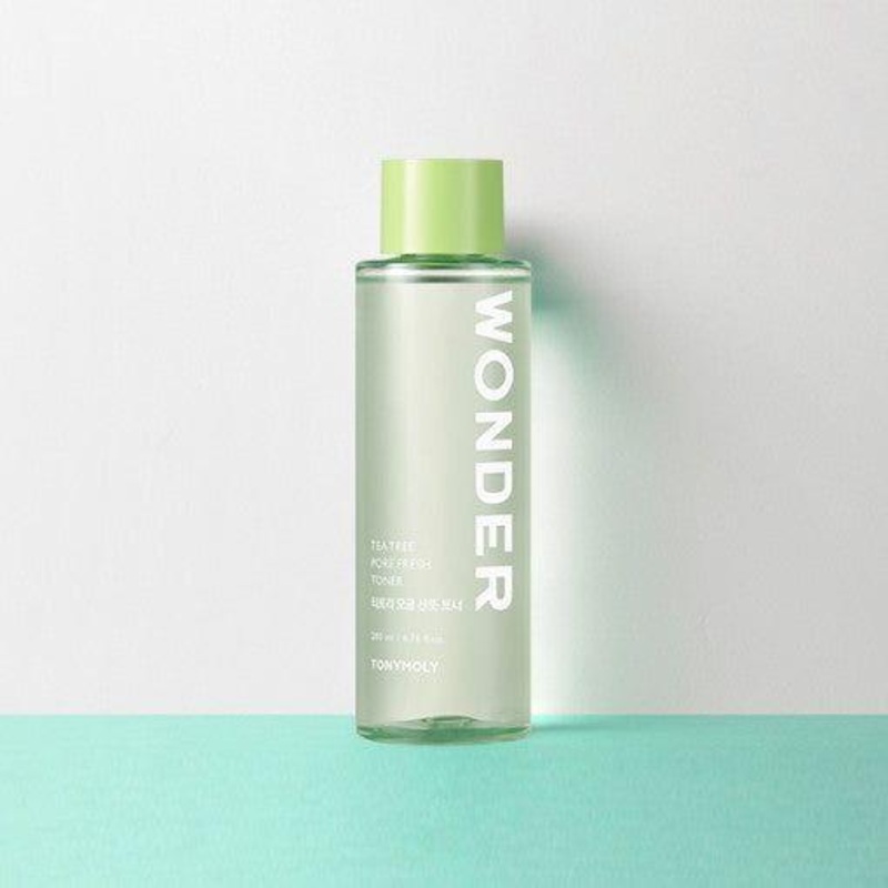 TONYMOLY Wonder Tea Tree Pore Fresh Toner – 200ml | Pore Care & Hydration