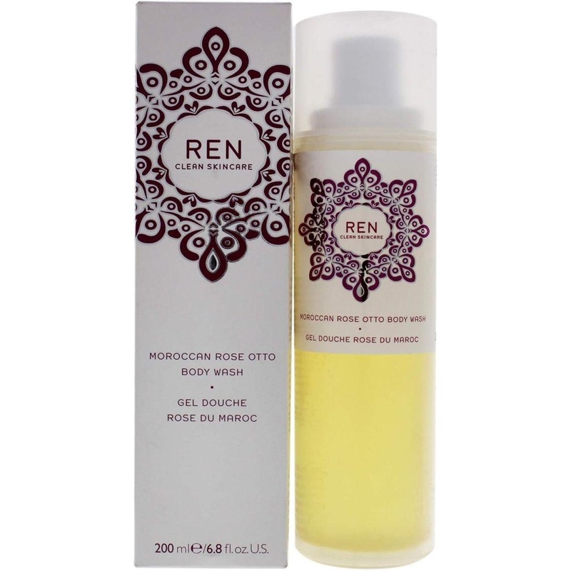 REN Clean Skincare Moroccan Rose Otto Body Wash – 200ml | Luxurious Hydration & Softness