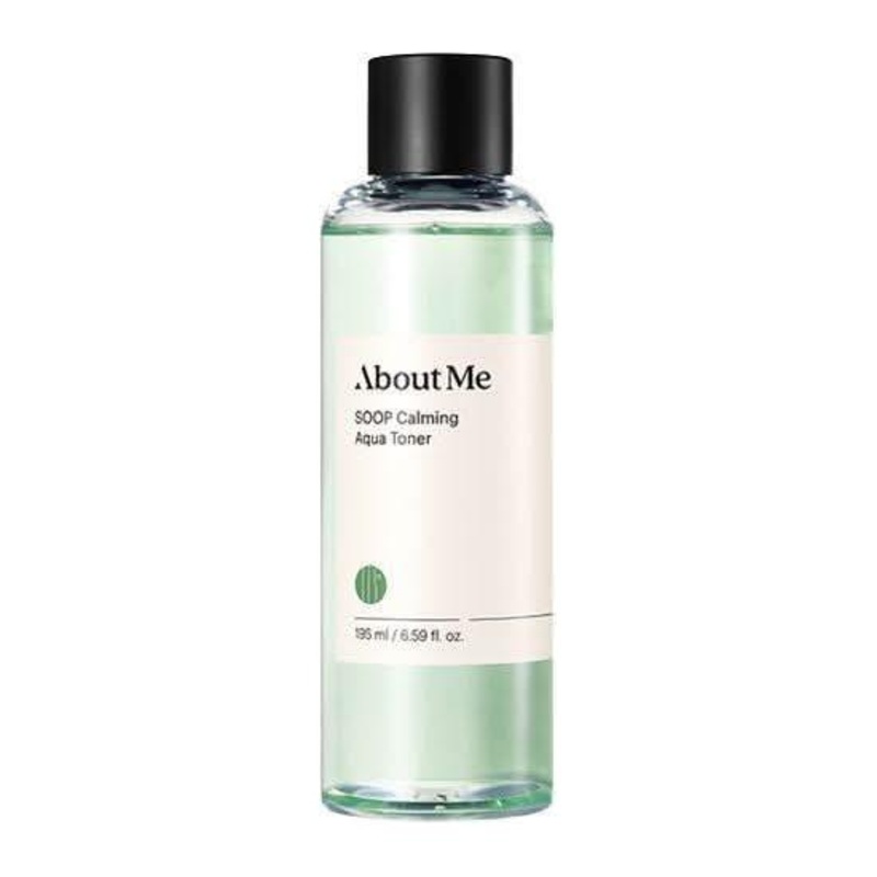About Me SOOP Calming Aqua Toner  Hydrating & pH-Balanced for Sensitive Skin (195ml)