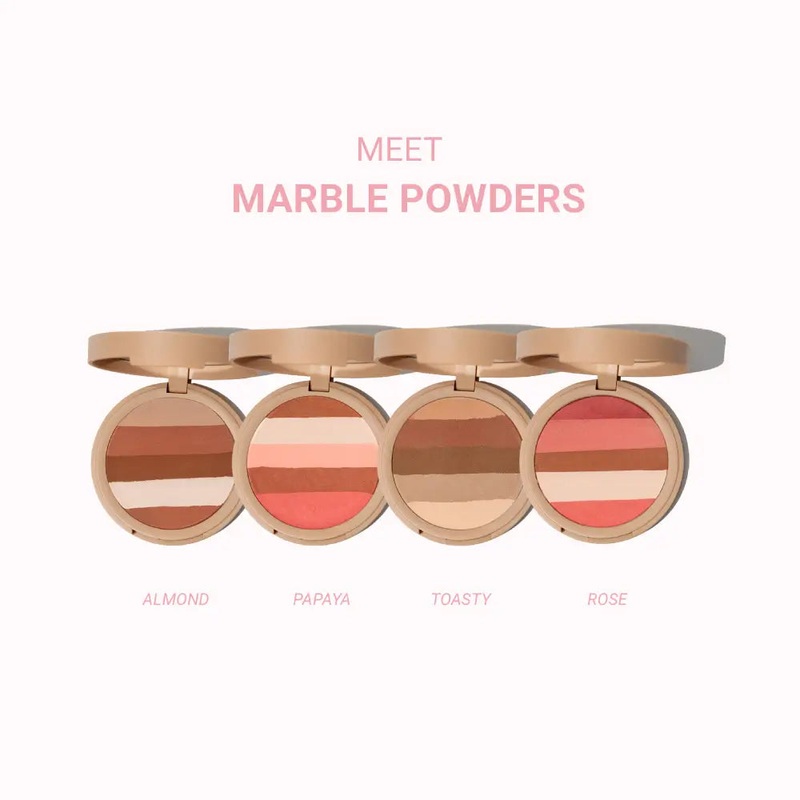 Dali Marble Blush 1-rose
