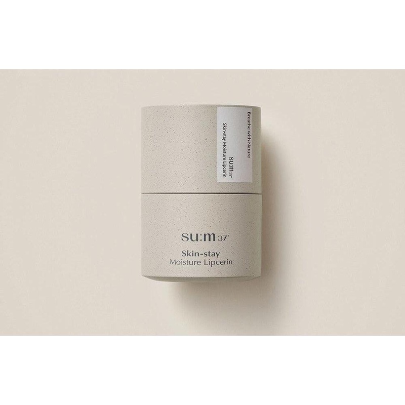 su:m37 Skin Stay Moisture Lipcerin  15ml | Vegan Lip Balm & Mask Hybrid for Sensitive, Dry Lips