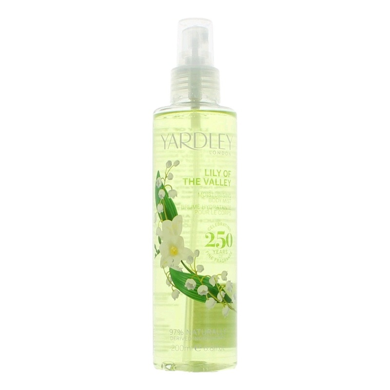 Yardley Lily Of the Valley by Yardley of London, 6.8 oz Fragrance Mist for Women