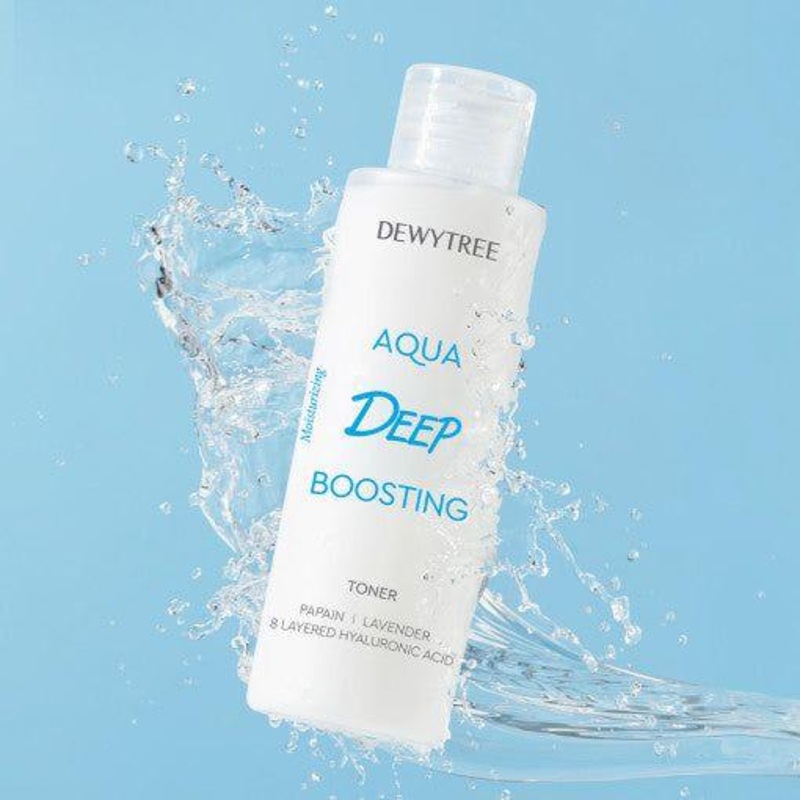 DEWYTREE Aqua Deep Boosting Toner  150ml | Intense Hydration & Moisture Barrier Care