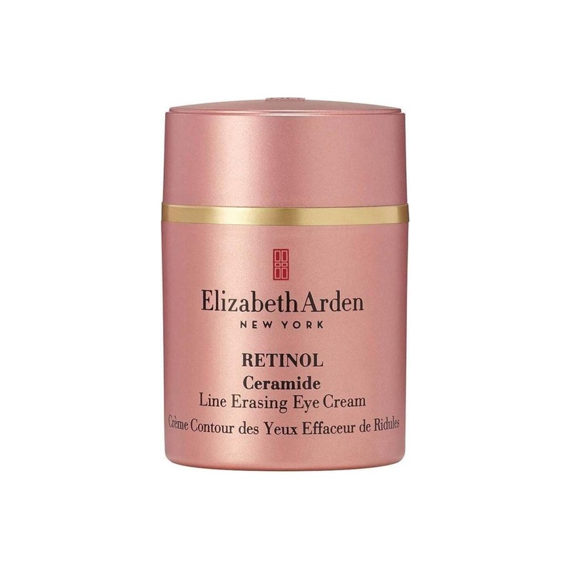 Elizabeth Arden Retinol Ceramide Line Erasing Eye Cream  15ml | Smooth, Brighten & De-Puff for Youthful Eyes