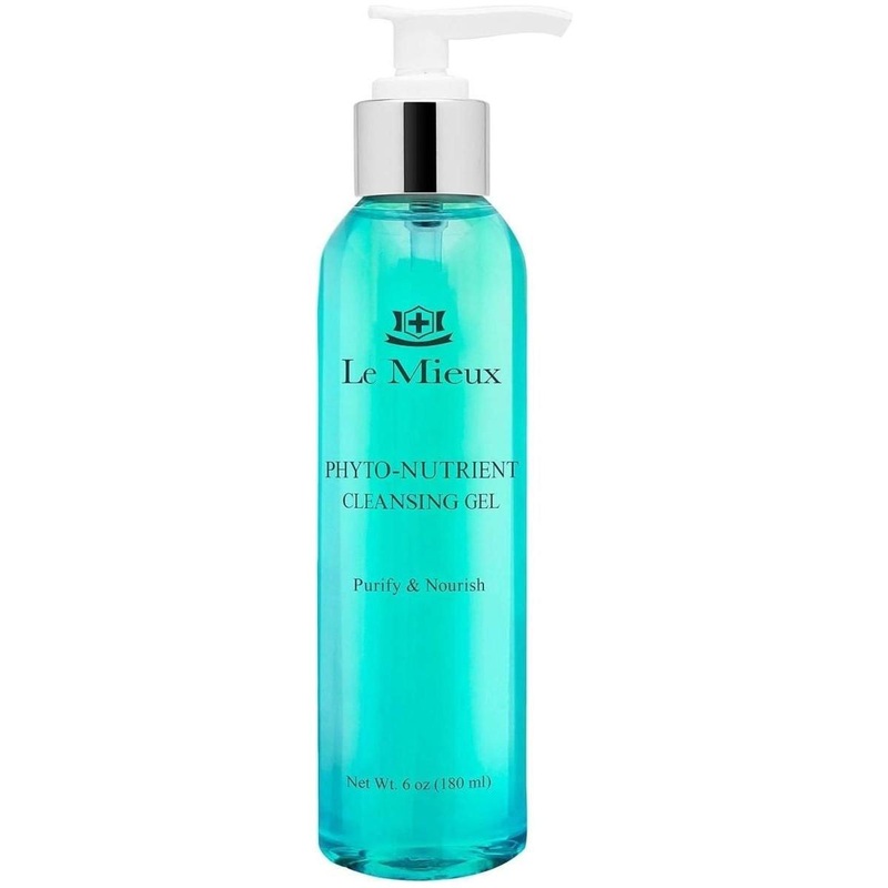 Le Mieux Phyto-Nutrient Cleansing Gel  180ml | Botanical Gel Cleanser with Hyaluronic Acid Base for Balanced, Refined Skin