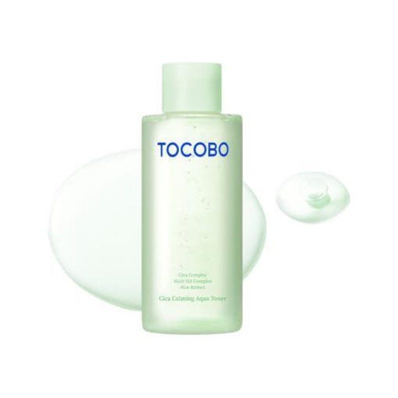 TOCOBO Cica Calming Aqua Toner  200ml | Fermented CICA & 24-Hour Hydration for Sensitive Skin