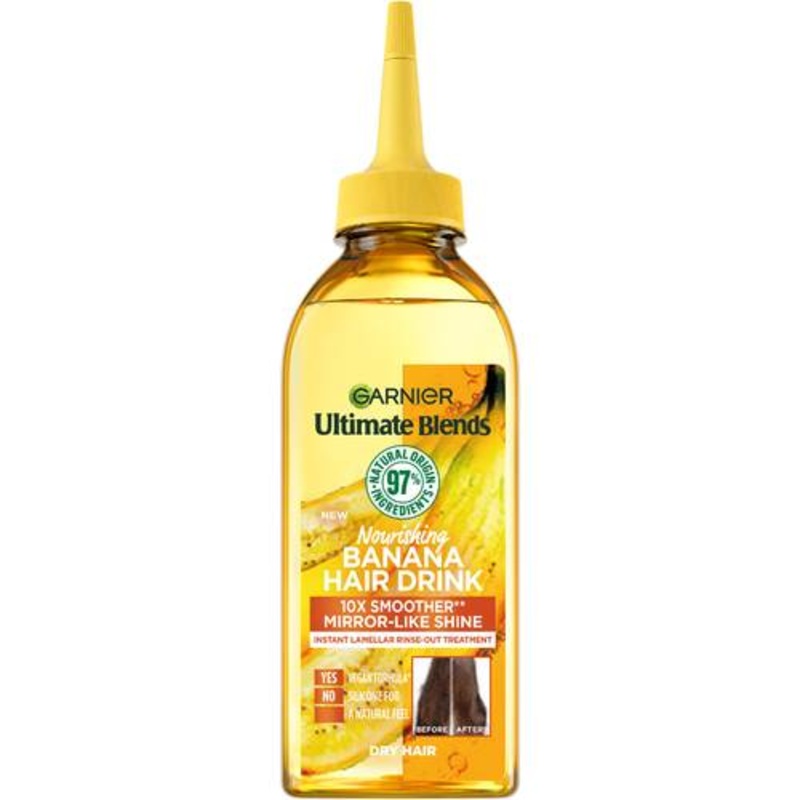 Garnier Ultimate Blends Nourishing Banana Hair Drink Liquid Conditioner for Dry Hair 200ml