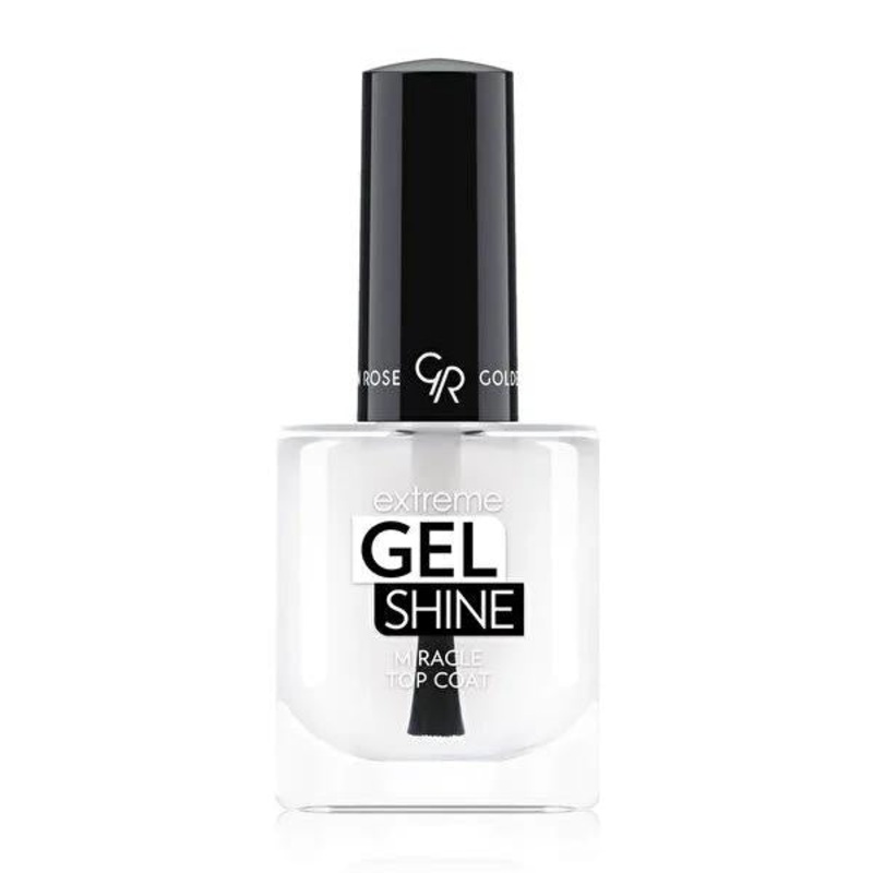 Golden Rose Extreme Gel Shine Top Coat – Long-Lasting High Gloss Nail Finish