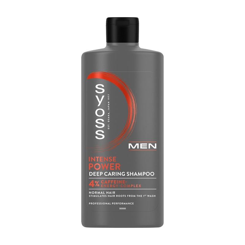Syoss Men Intense Power deep caring shampoo, 440 mL