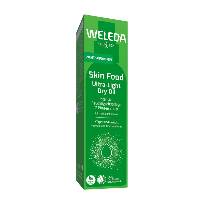 Weleda Skin Food Ultra-Light Dry Oil dual-phase spray, 100 mL